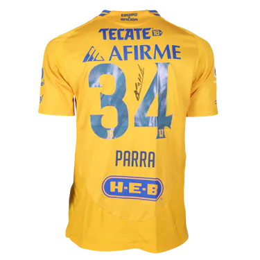 Camiseta Bernardo Emmanuel Parra Camacho Tigres UANL