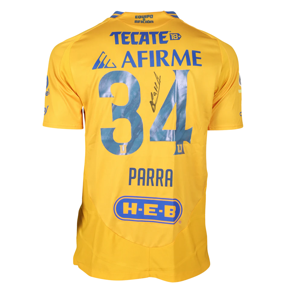 Camiseta Bernardo Emmanuel Parra Camacho Tigres UANL