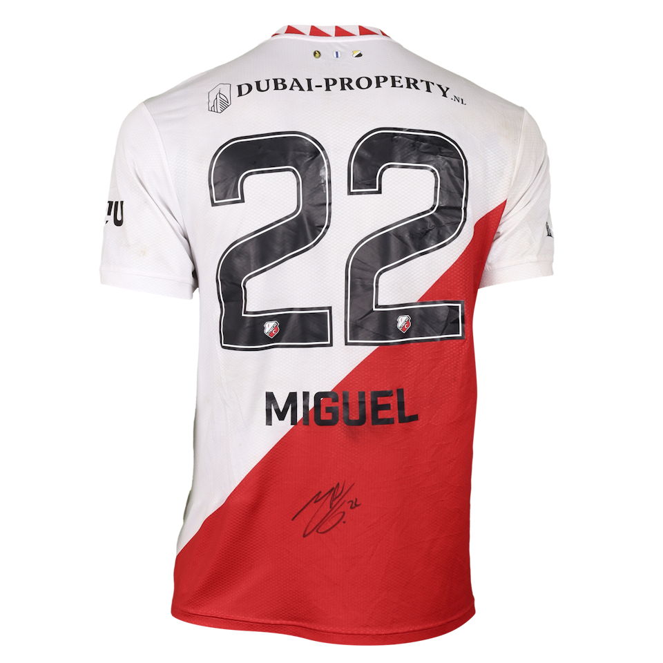 Miguel Rodríguez Vidal FC Utrecht jersey