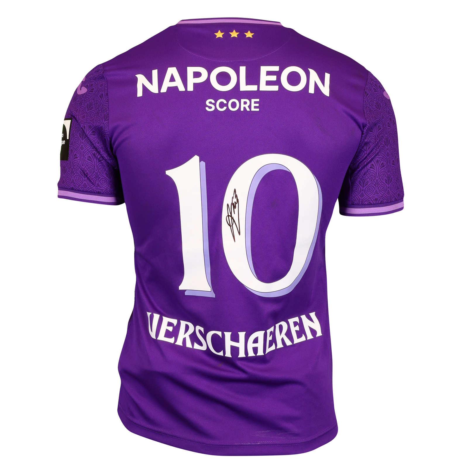 Yari Verschaeren RSC Anderlecht shirt