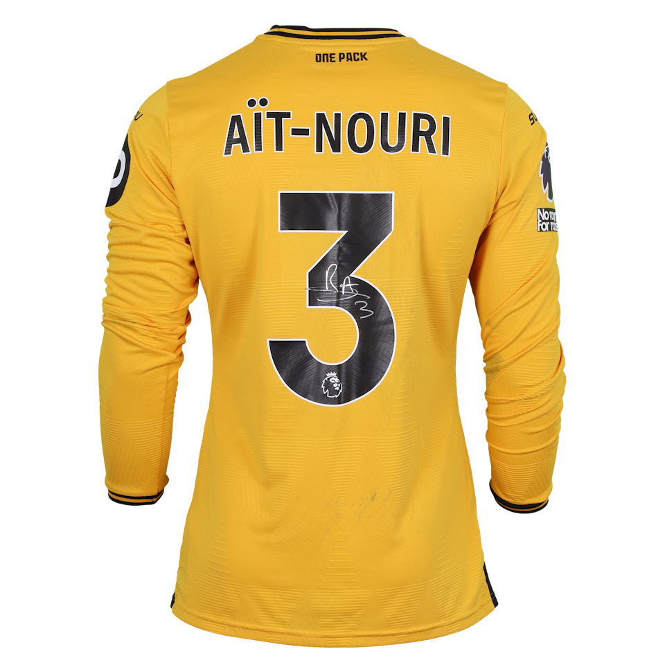 Maillot de Rayan Aït Nouri (Wolverhampton Wanderers)