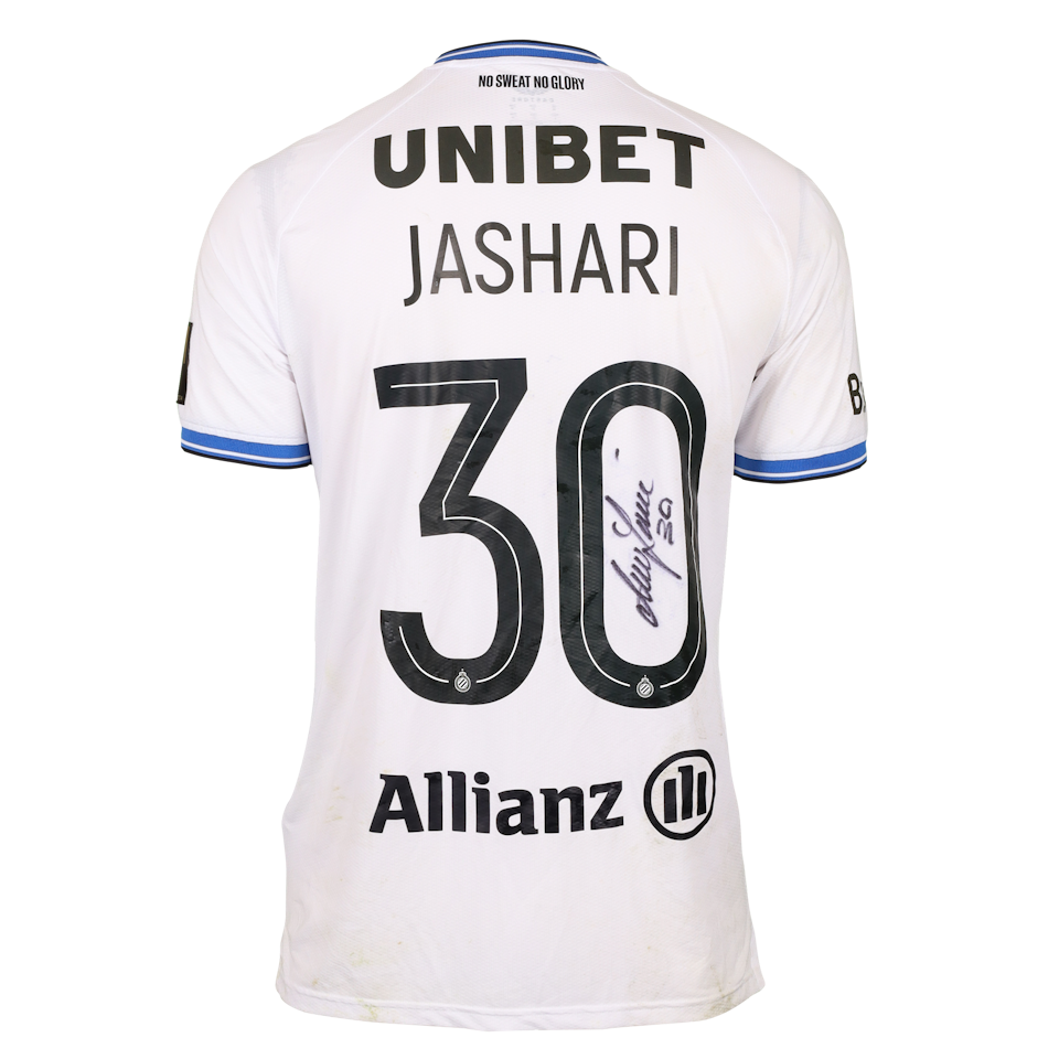 Ardon Jashari Club Brugge shirt