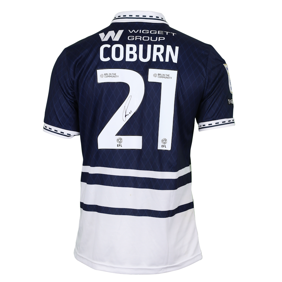 Josh Coburn Millwall shirt