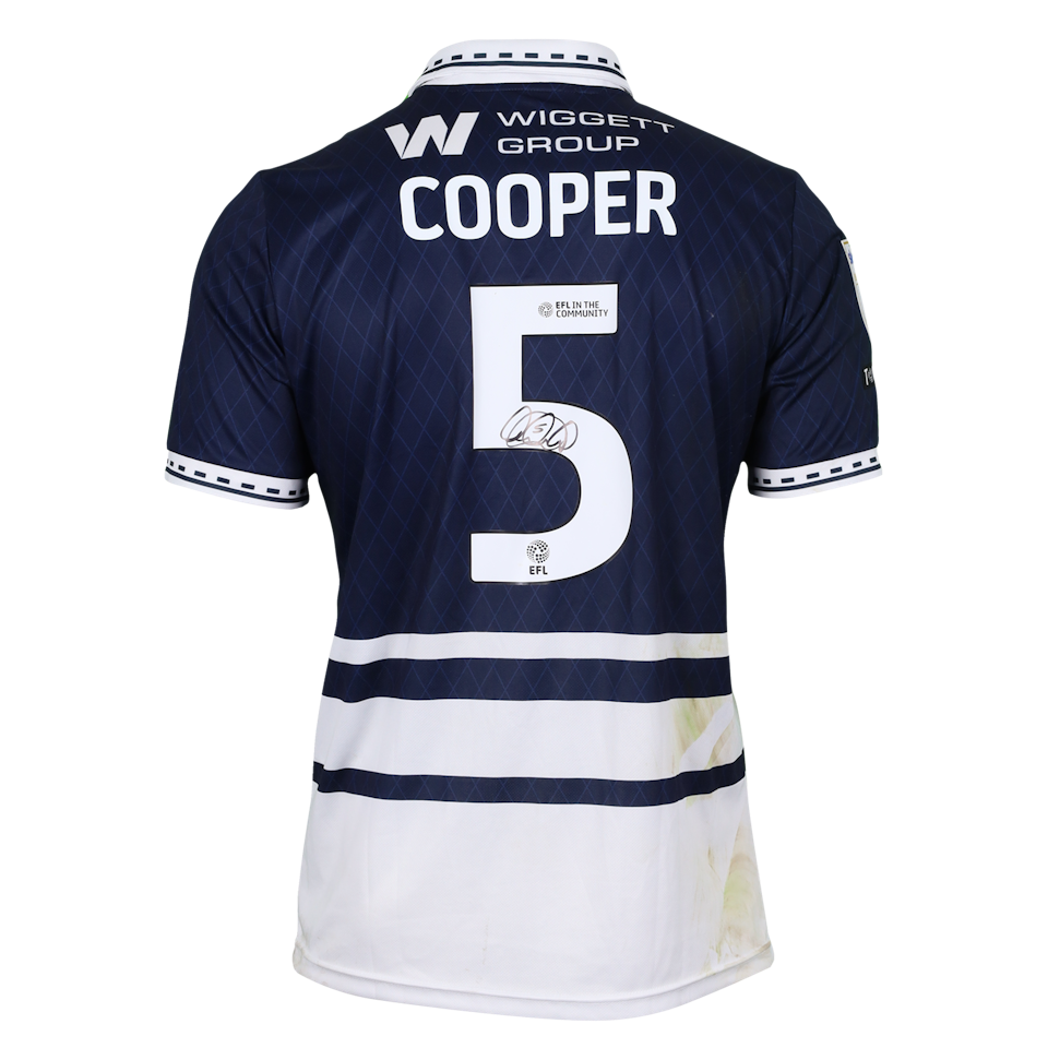 Jake Cooper Millwall shirt