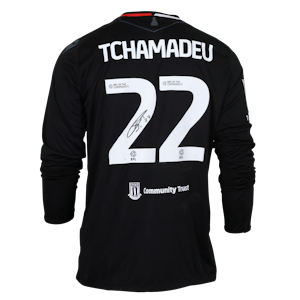 Junior Tchamadeu Stoke City jersey