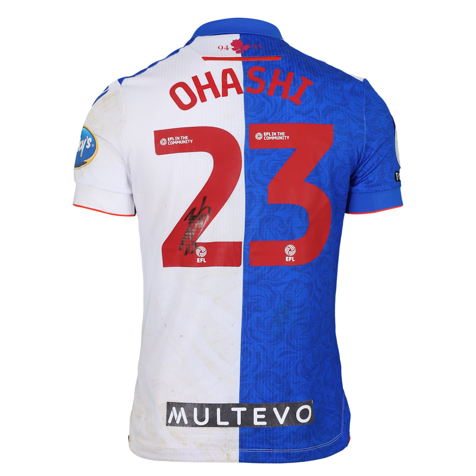 Jersey Yuki Ohashi 大橋祐紀 Blackburn Rovers