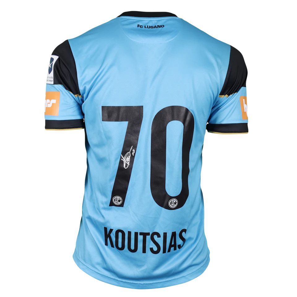 Georgios Koutsias FC Lugano jersey