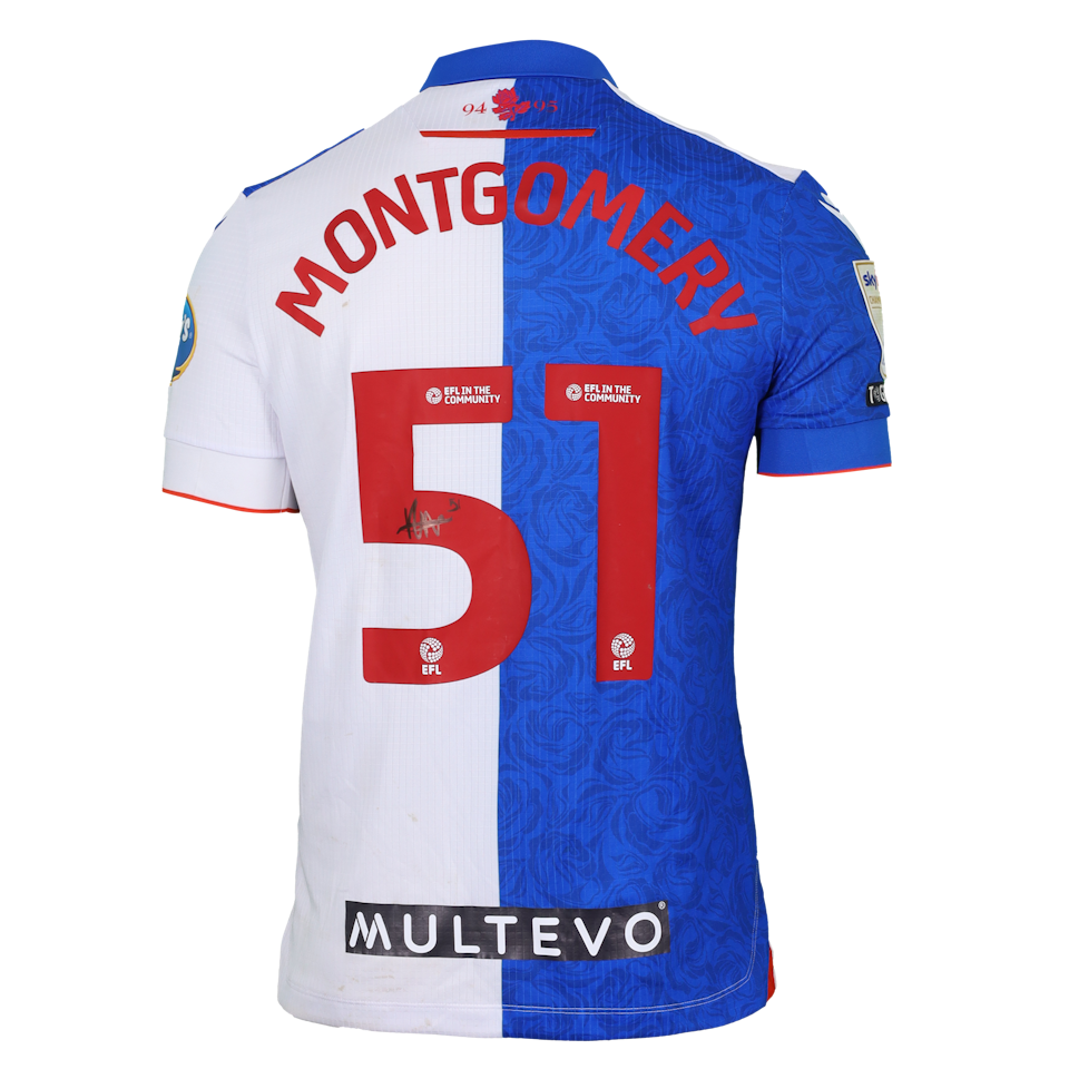 Kristi Montgomery Blackburn Rovers shirt