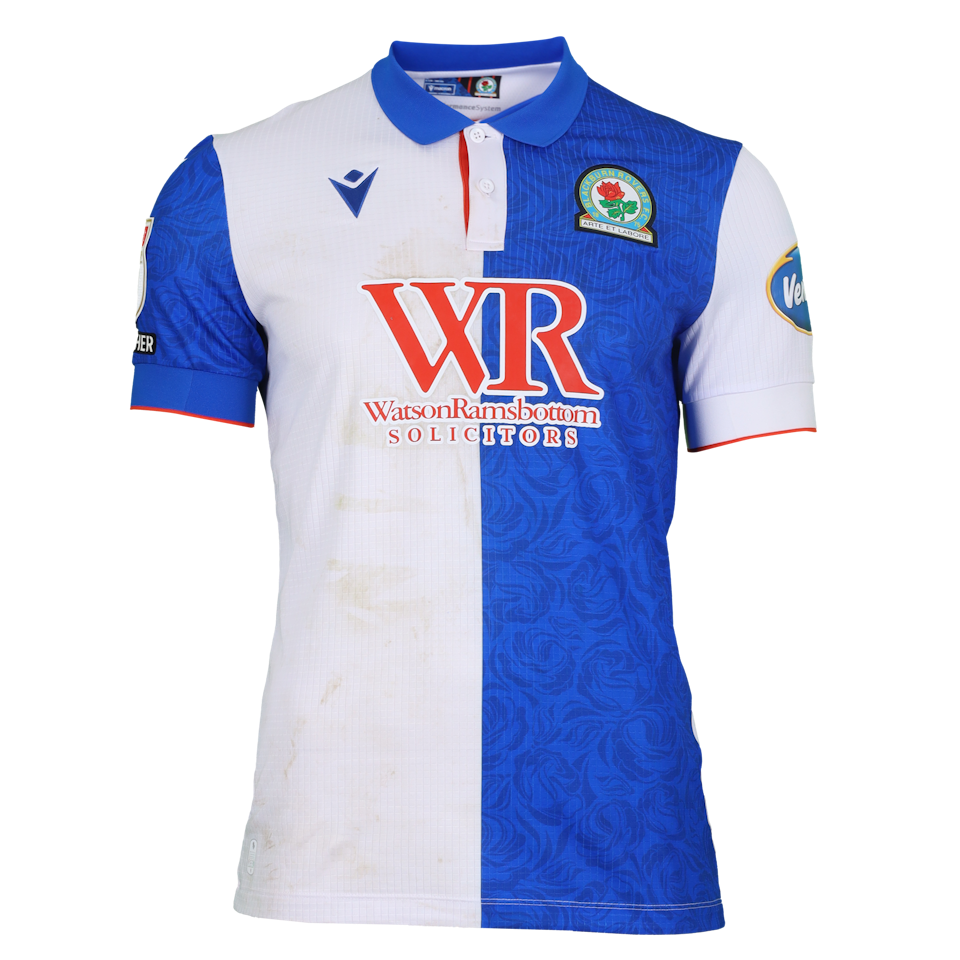 Kristi Montgomery Blackburn Rovers shirt