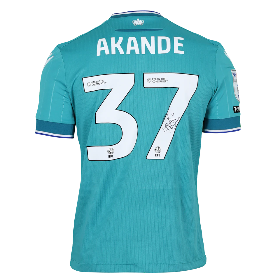 Adrian Akande Reading shirt