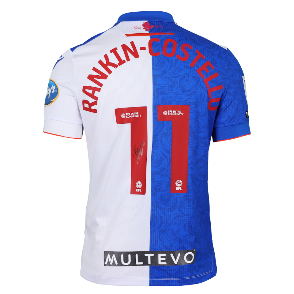 Joe Rankin-Costello Blackburn Rovers shirt