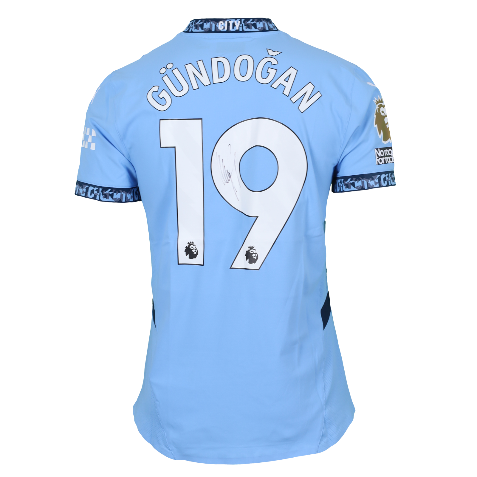 İlkay Gündoğan | Manchester City - Aston Villa | MatchWornShirt