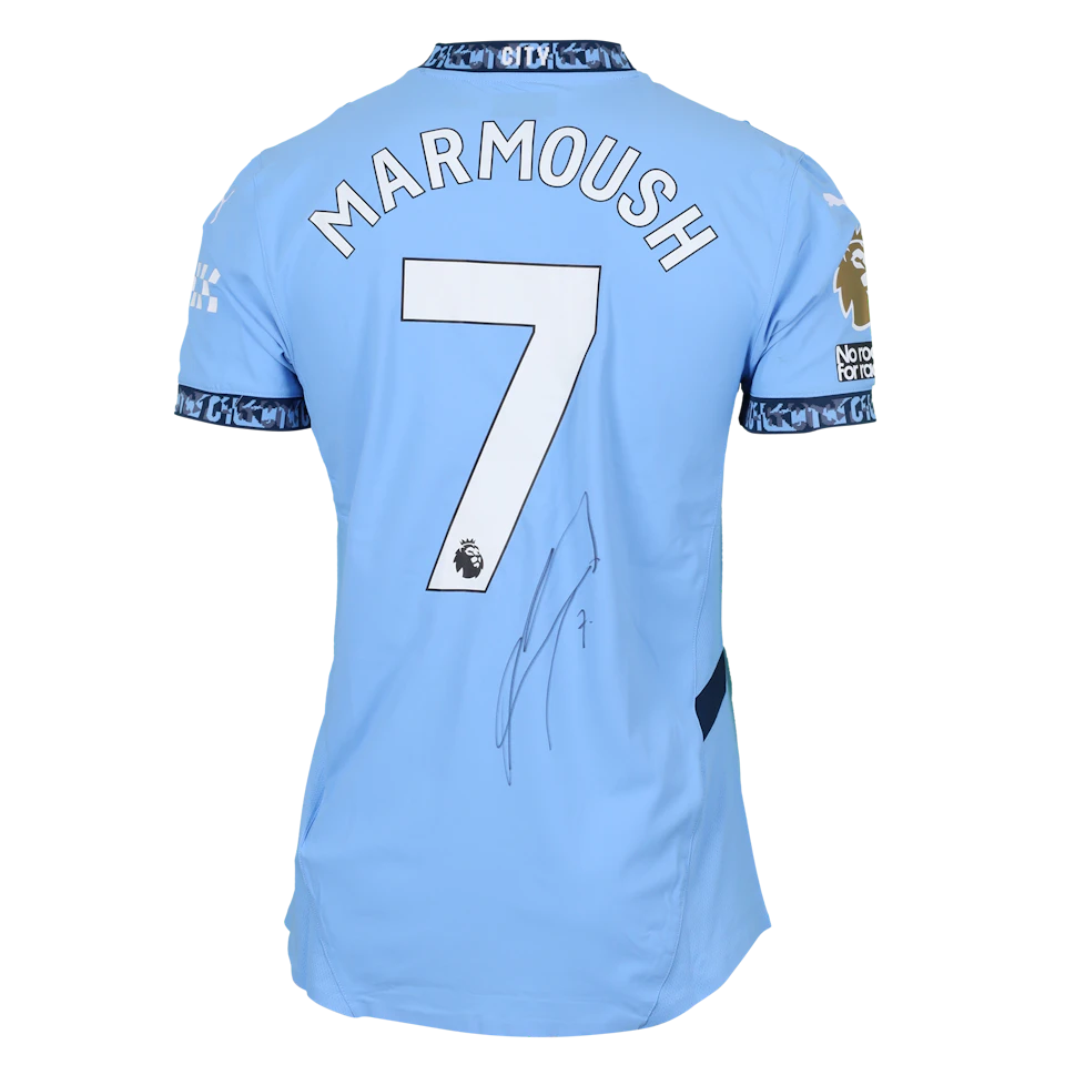 Omar Marmoush Manchester City jersey