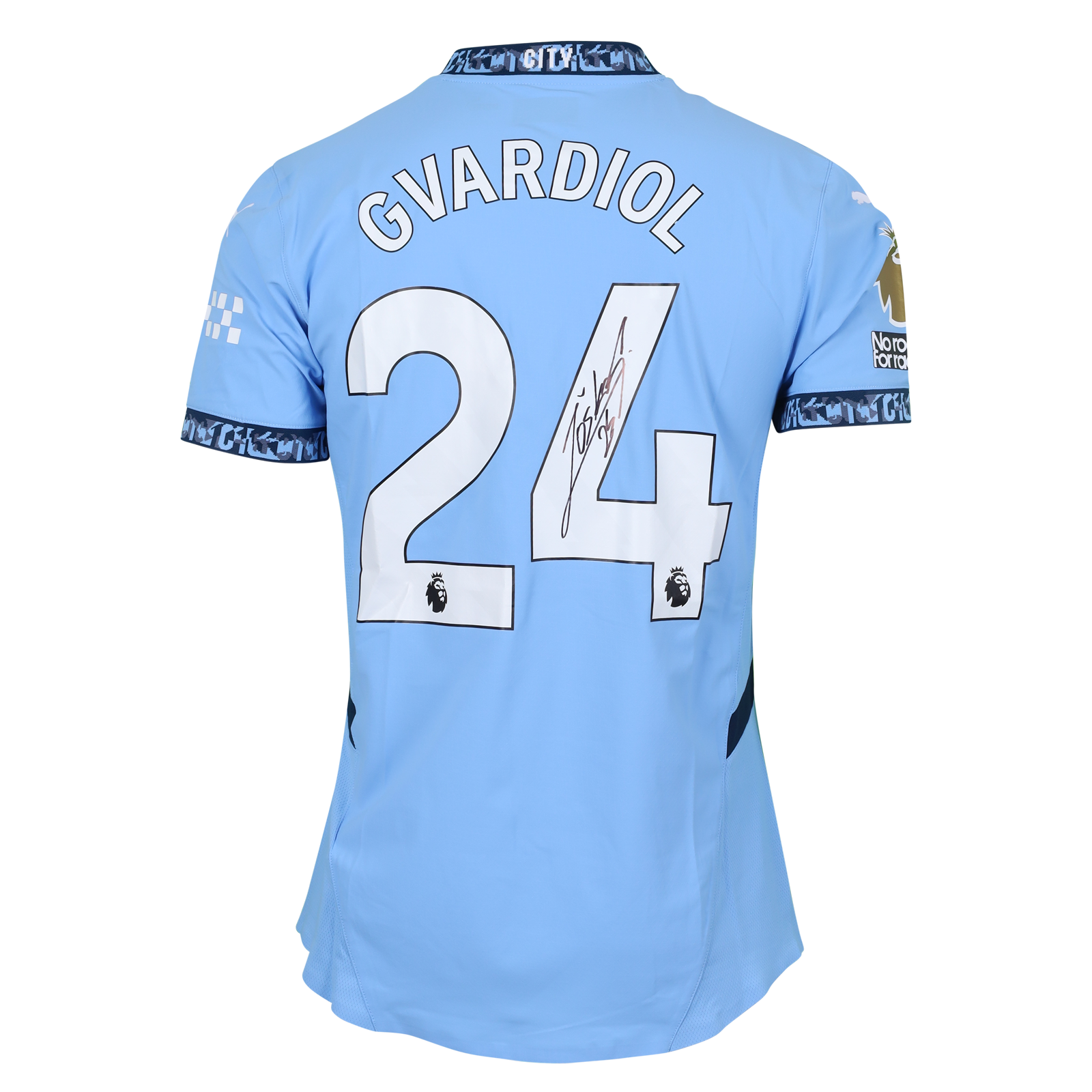 Joško Gvardiol | Manchester City - Aston Villa | MatchWornShirt
