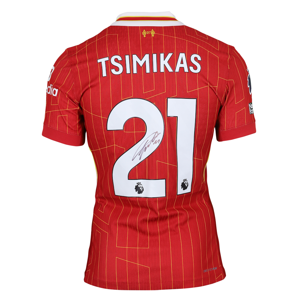 Konstantinos Tsimikas Liverpool shirt