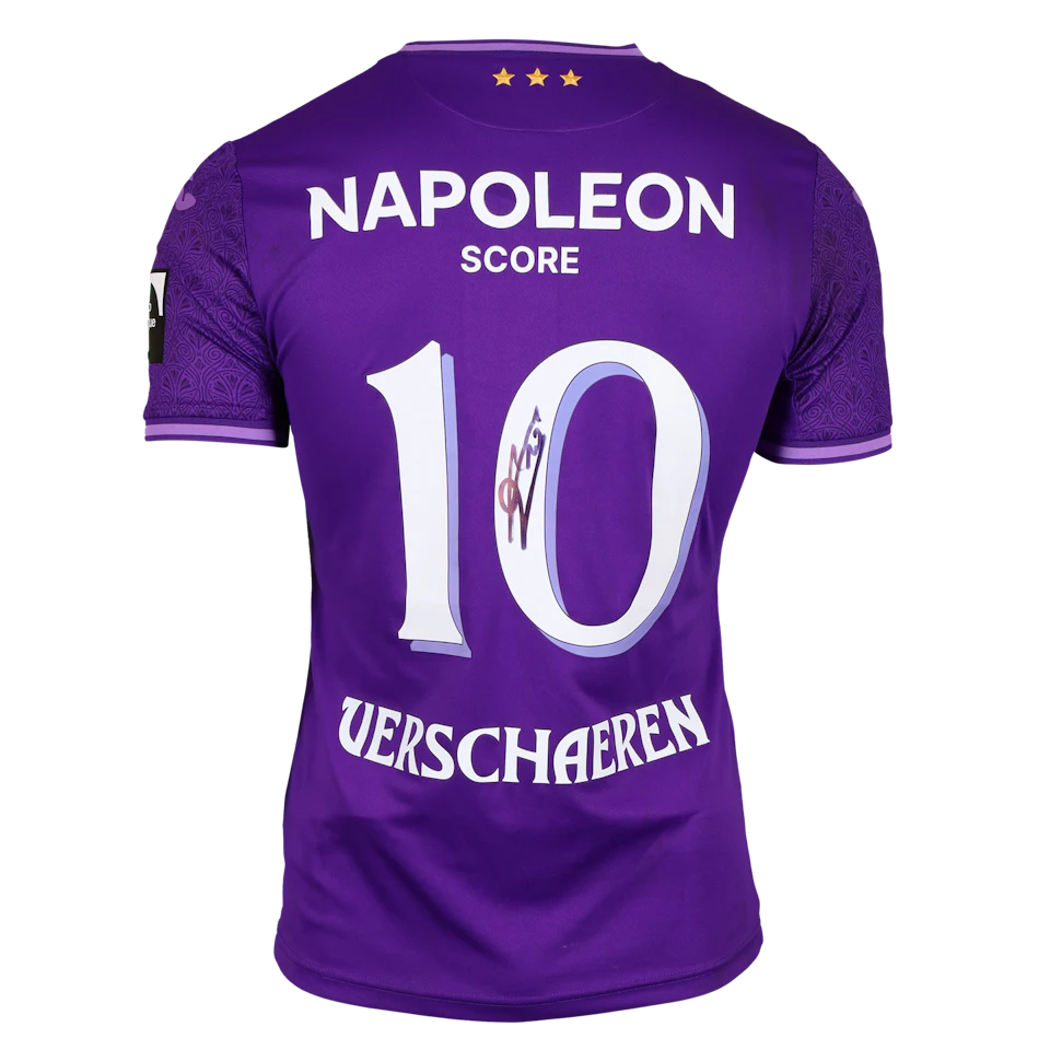 Yari Verschaeren RSC Anderlecht shirt