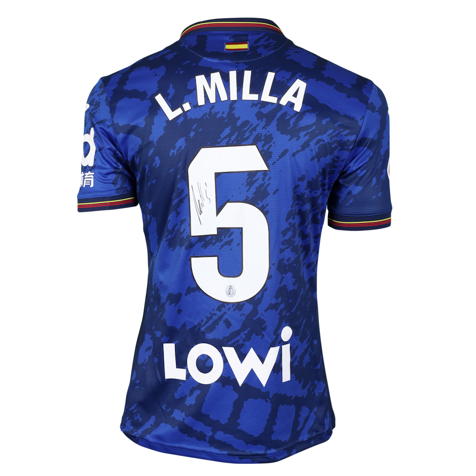 Luis Milla Manzanares Getafe CF jersey
