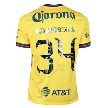 Dagoberto Espinoza Club América shirt