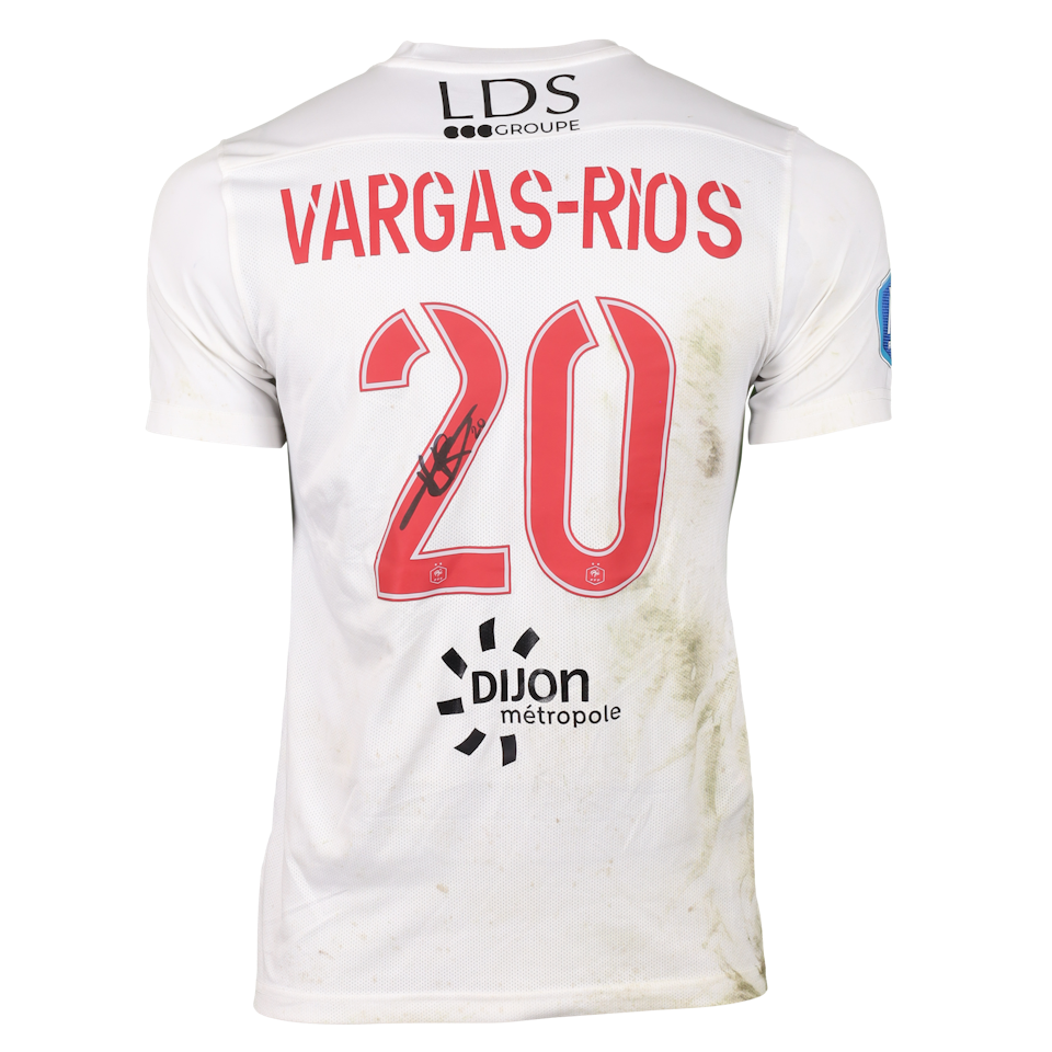 Maillot de Hugo Vargas Ríos (Dijon FCO)