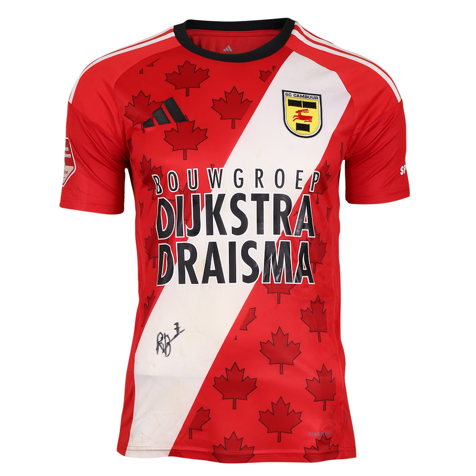 SC Cambuur 팀의 Remco Balk 셔츠