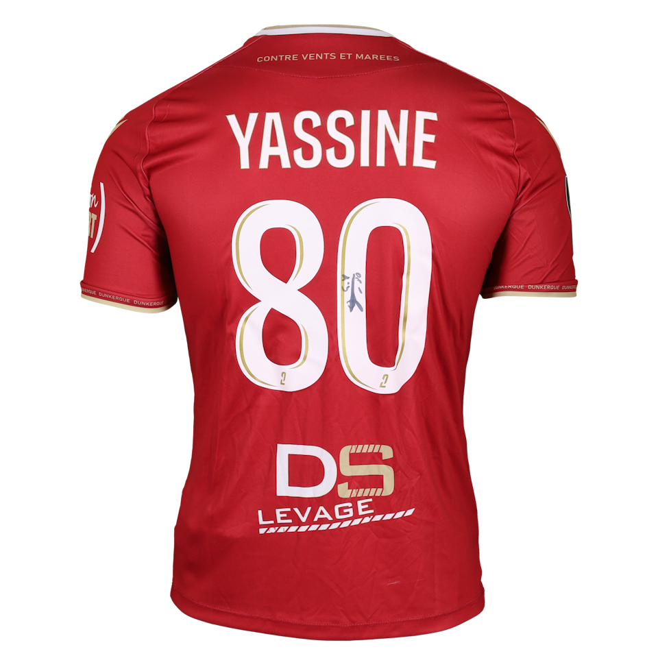 Maillot de Gessime Yassine (USL Dunkerque)