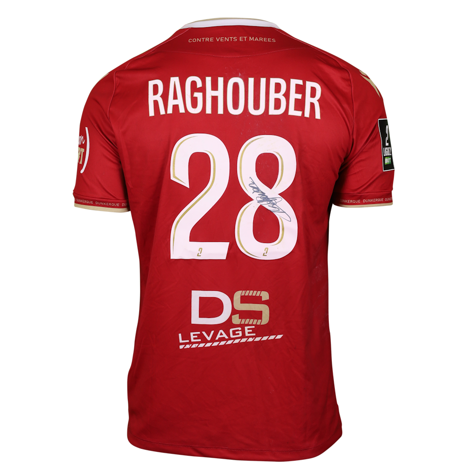 Ugo Raghouber USL Dunkerque shirt
