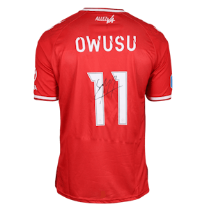 Stredair Appuah Valenciennes FC shirt