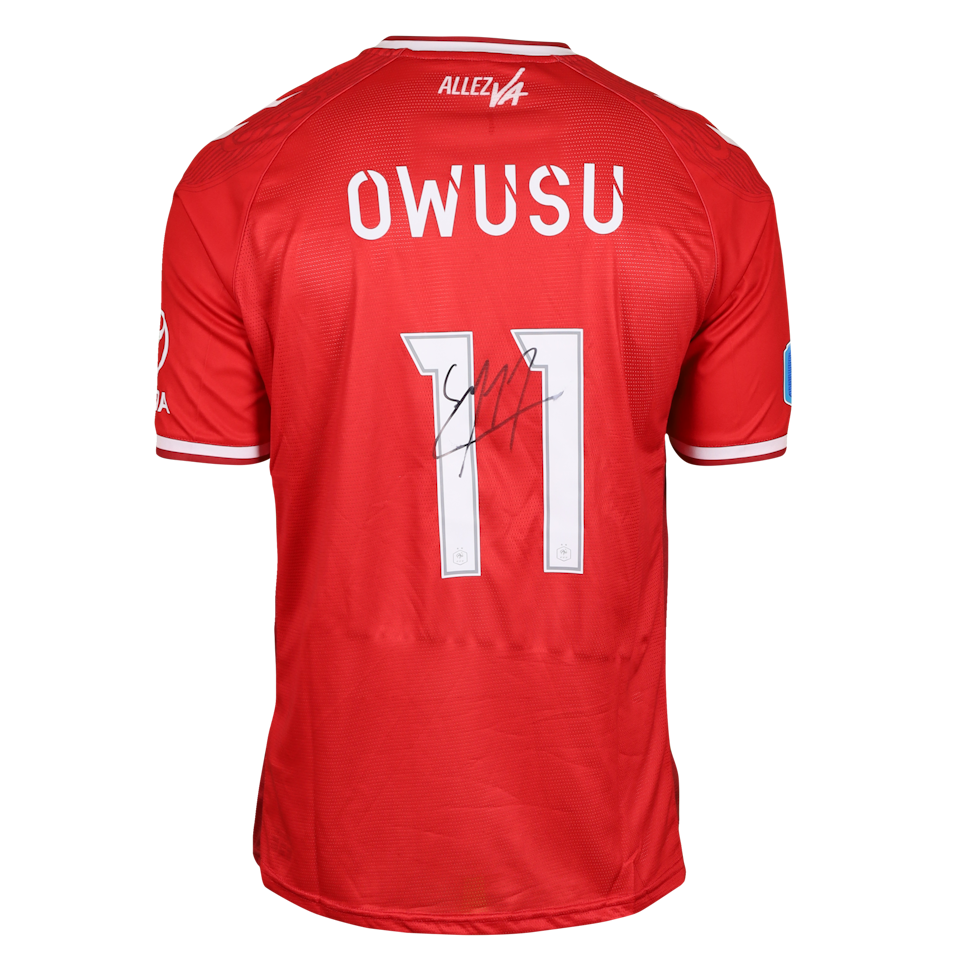 Stredair Appuah Valenciennes FC shirt