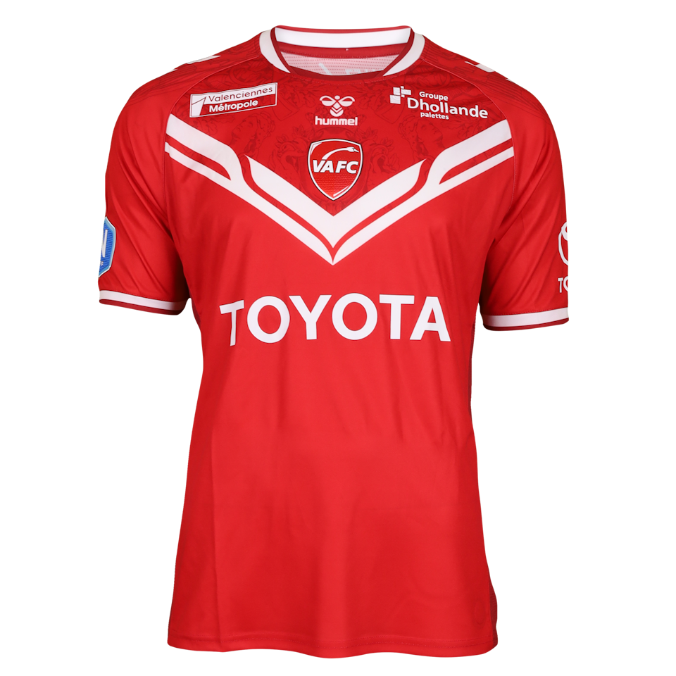 Stredair Appuah Valenciennes FC shirt