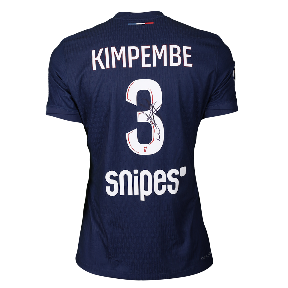 Presnel Kimpembe Paris Saint-Germain shirt