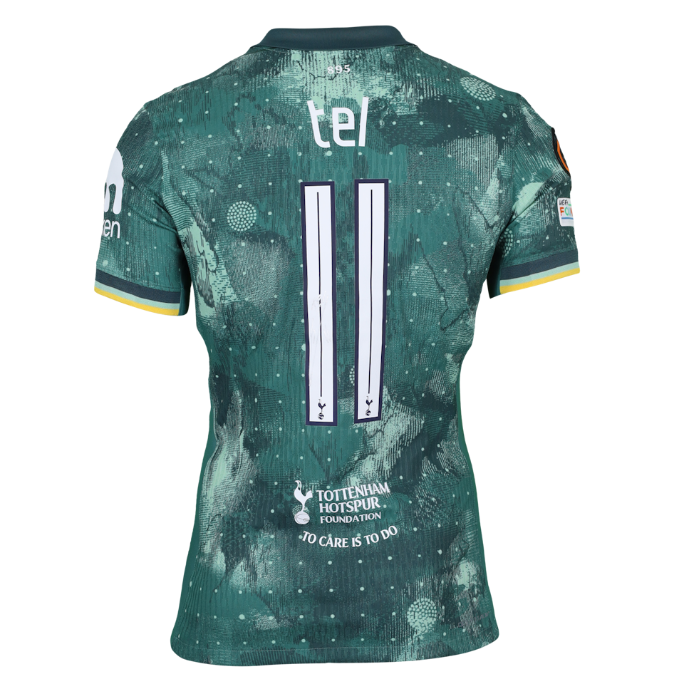 Mathys Tel Tottenham Hotspur camisa.