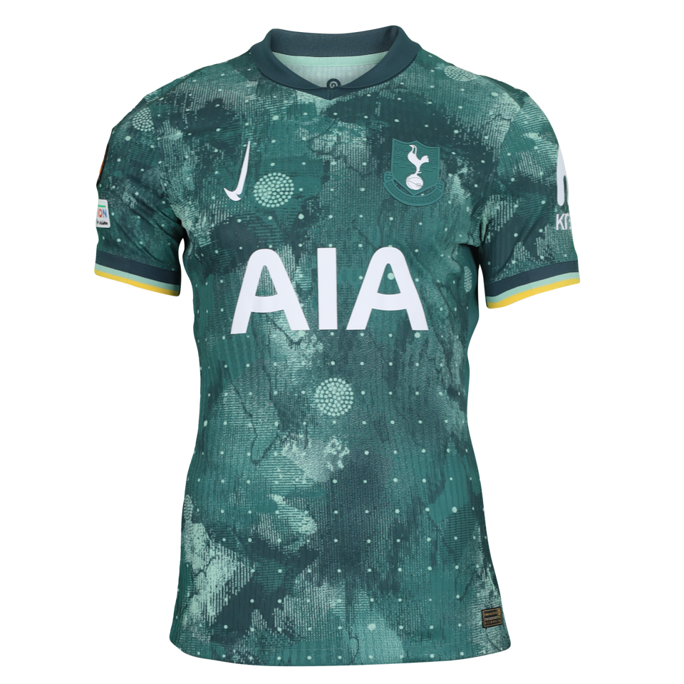 Mathys Tel Tottenham Hotspur camisa.