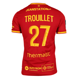 Alexis Trouillet Rodez Aveyron Football jersey