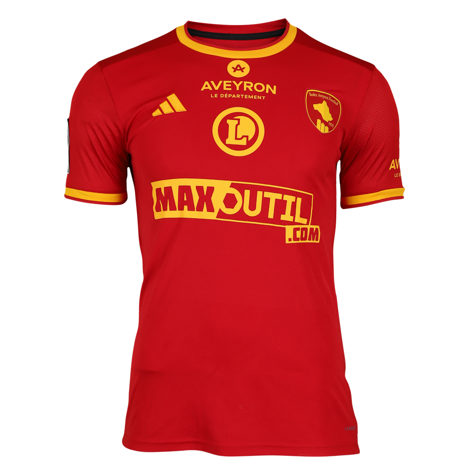 Alexis Trouillet Rodez Aveyron Football jersey