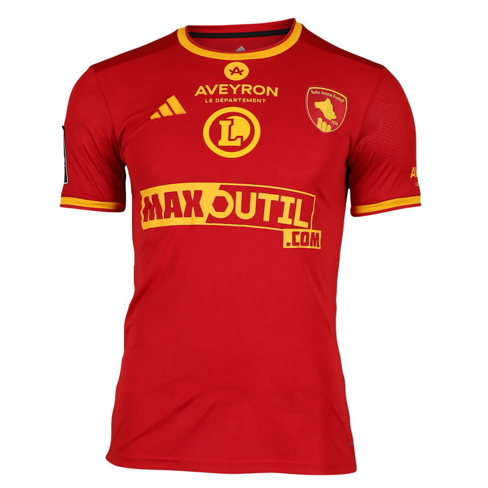 Rodez Aveyron Football-Trikot von Wilitty Younoussa