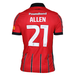 Taylor Allen Walsall shirt