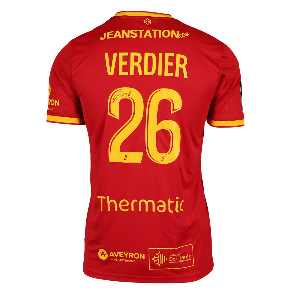 Maglia di Yannis  Verdier (Rodez Aveyron Football)