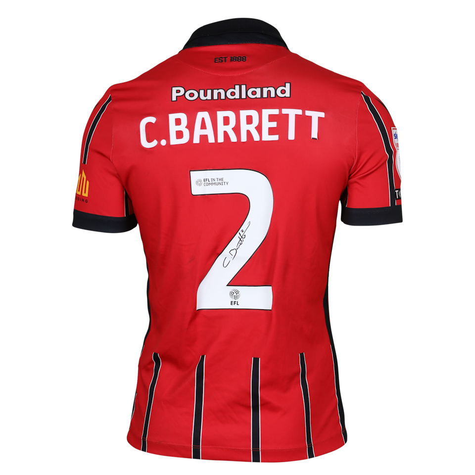 C. Barrett Walsall shirt