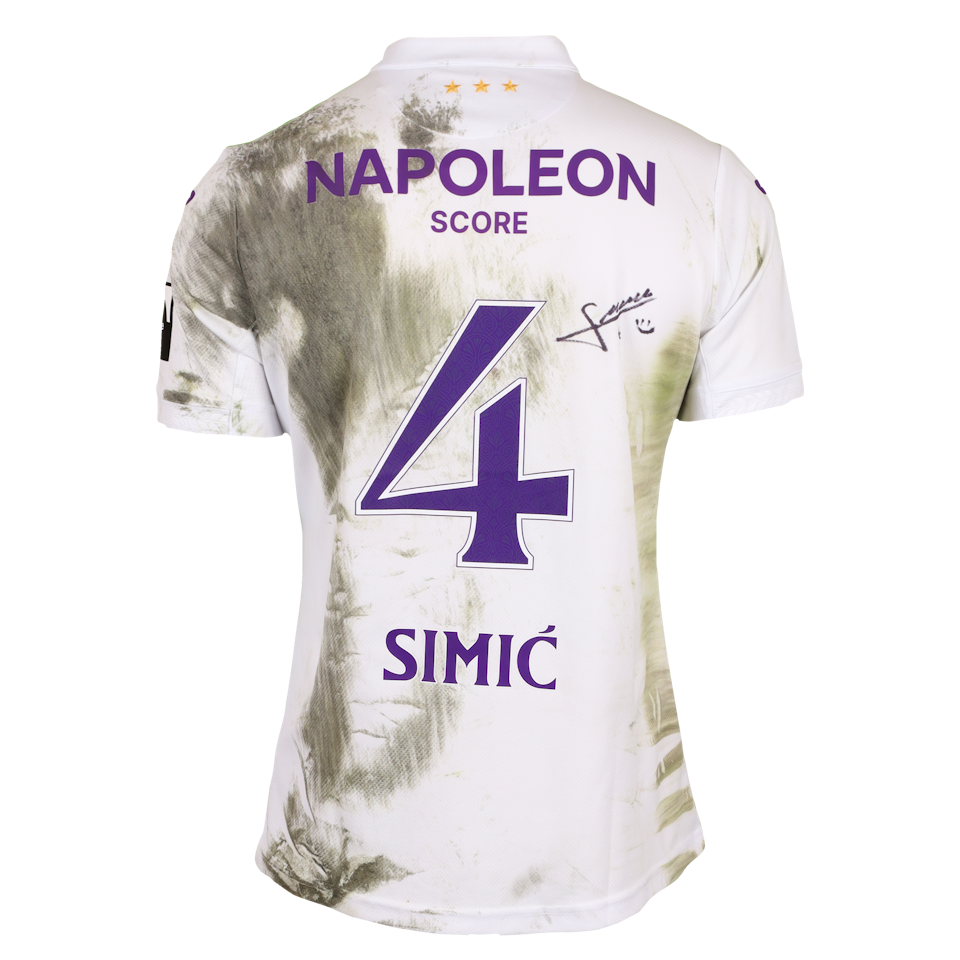 Jan-Carlo Simic RSC Anderlecht jersey