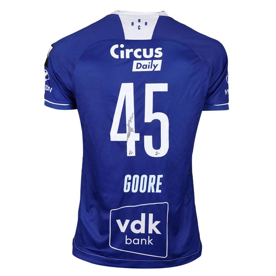 Bi Christ Hyllarion Goore KAA Gent jersey