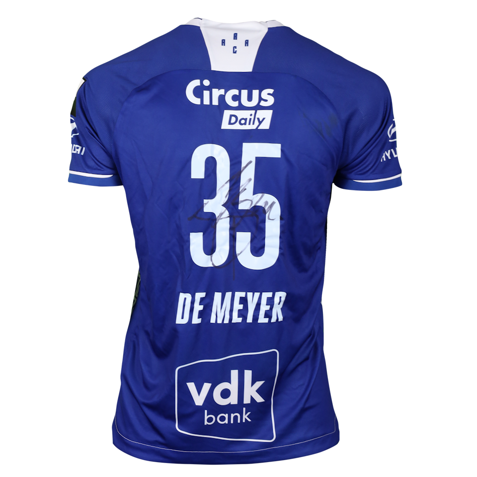Gilles De Meyer KAA Gent jersey