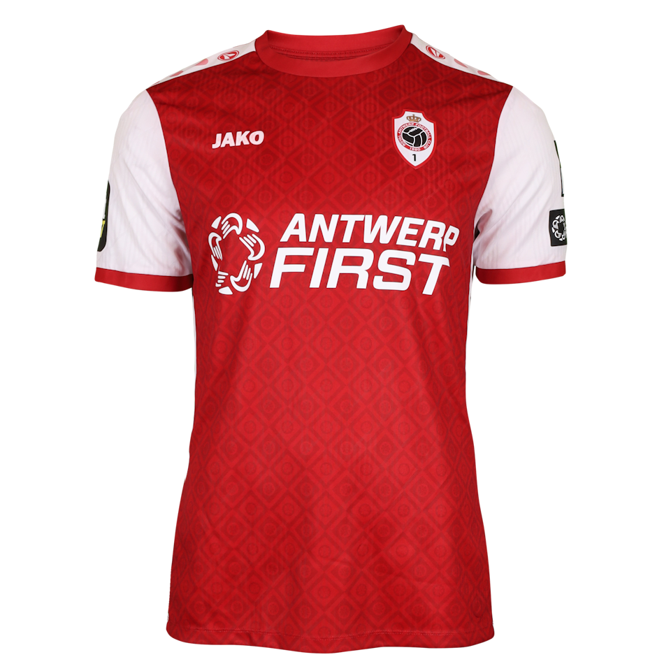 Tjaronn Chery Royal Antwerp FC shirt