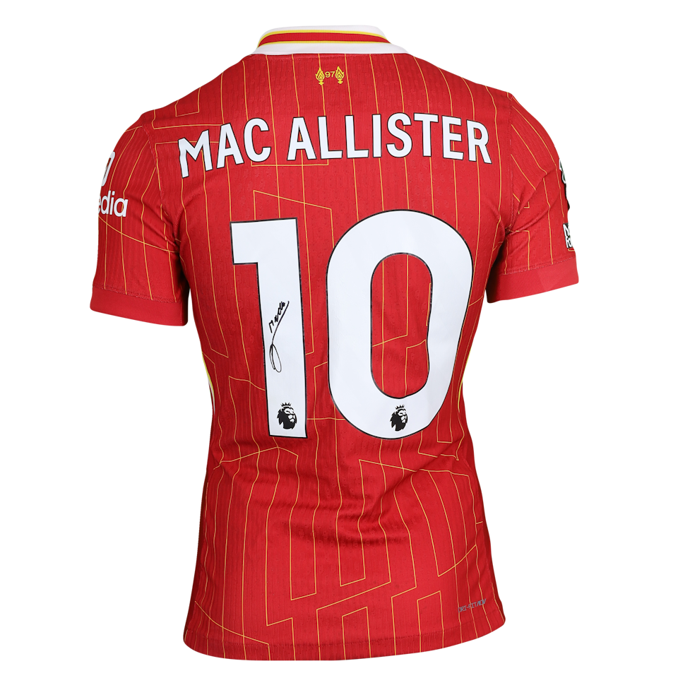 来自Liverpool的Alexis Mac Allister球衣