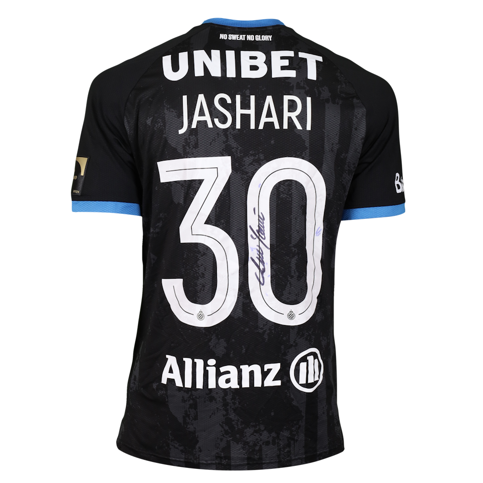 Ardon Jashari Club Brugge shirt