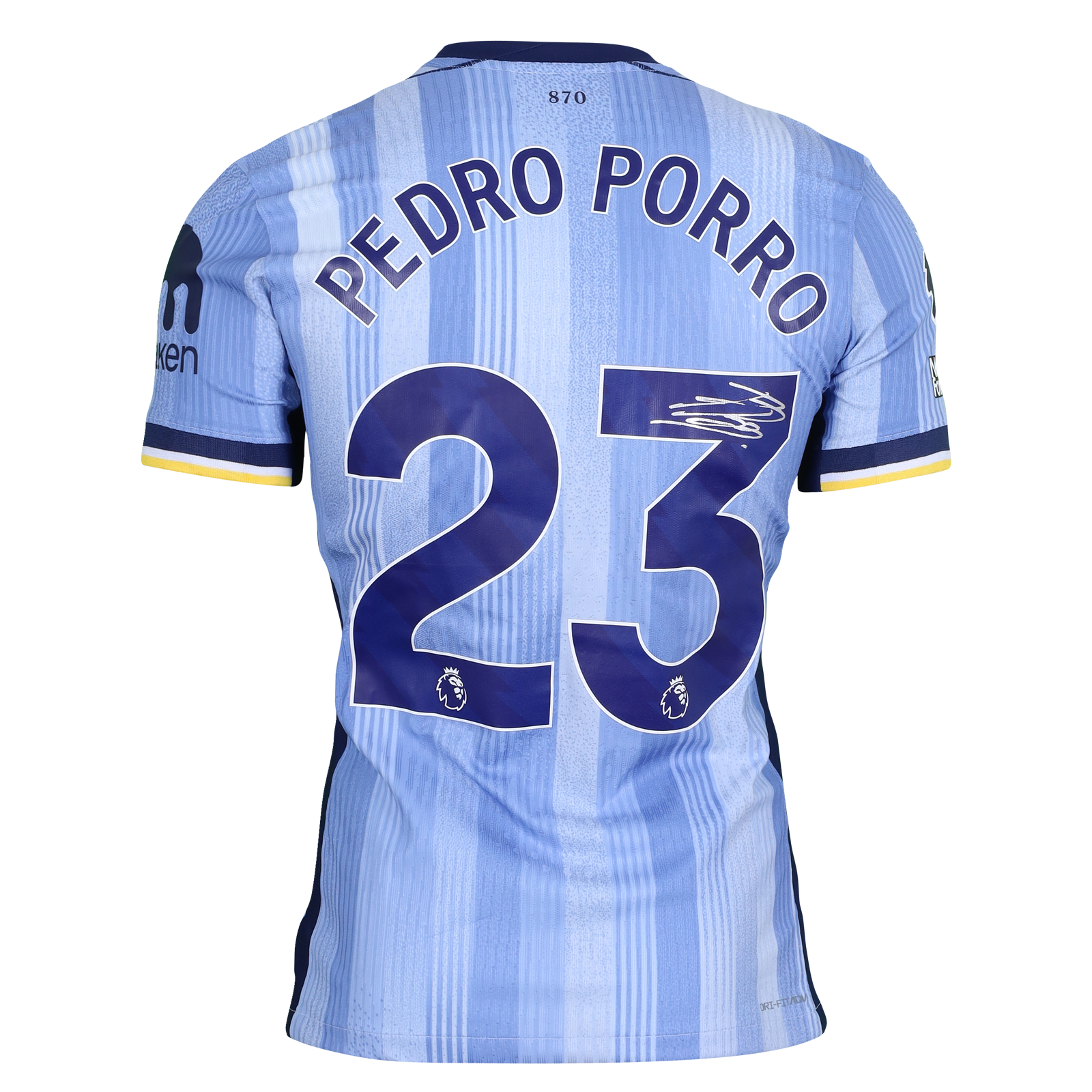 Pedro Porro Tottenham Hotspur shirt