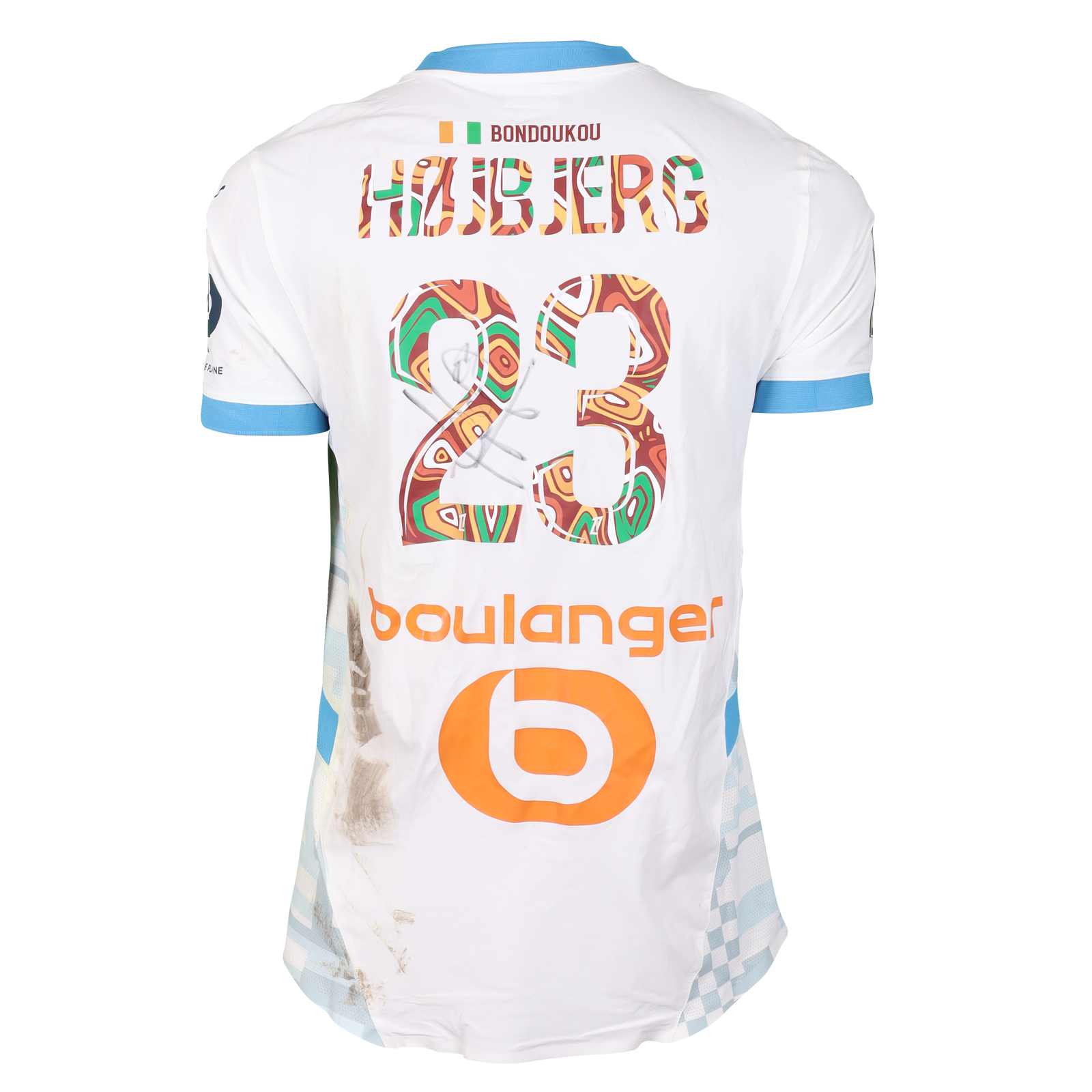 Pierre-Emile Højbjerg Olympique de Marseille shirt