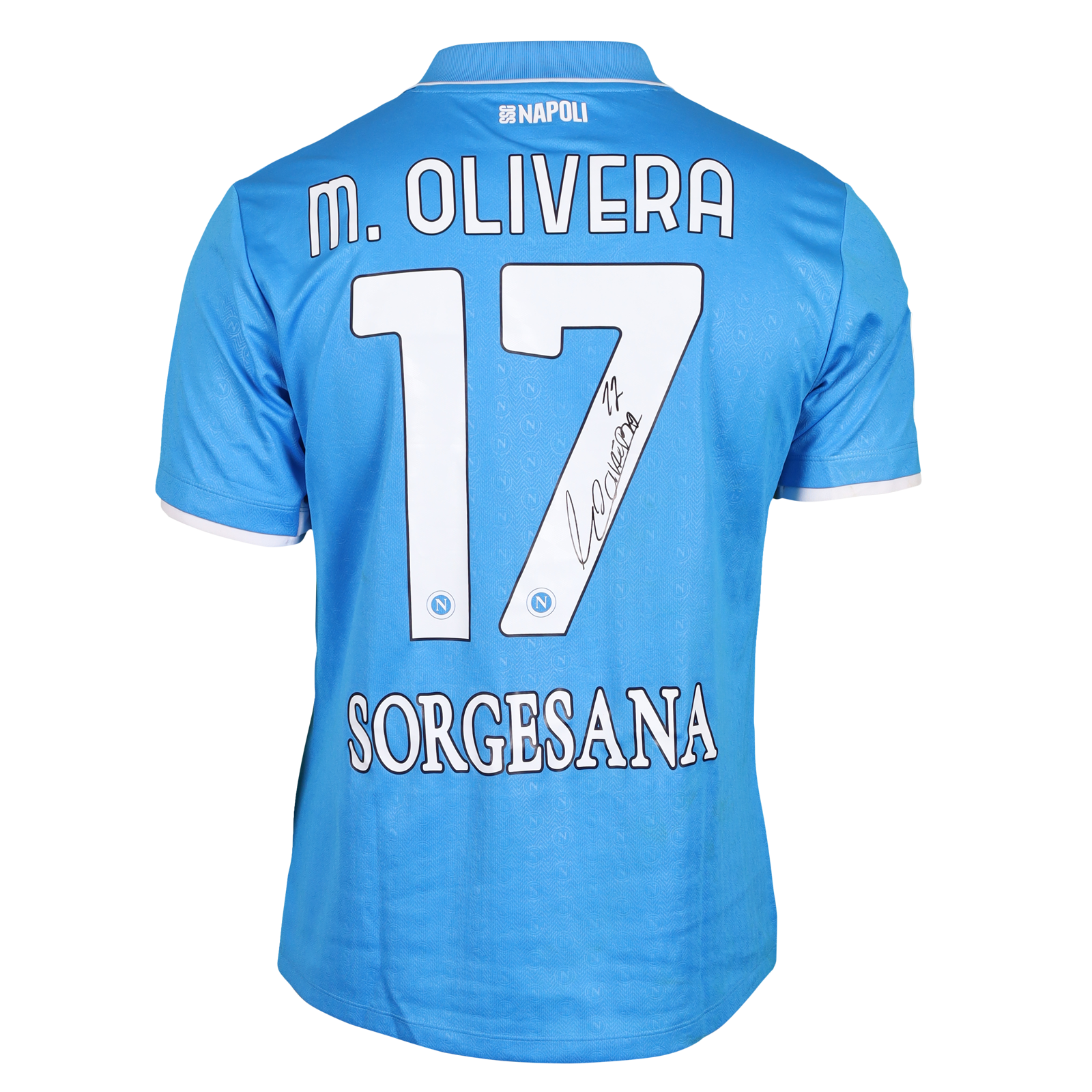 Mathías Olivera SSC Napoli shirt
