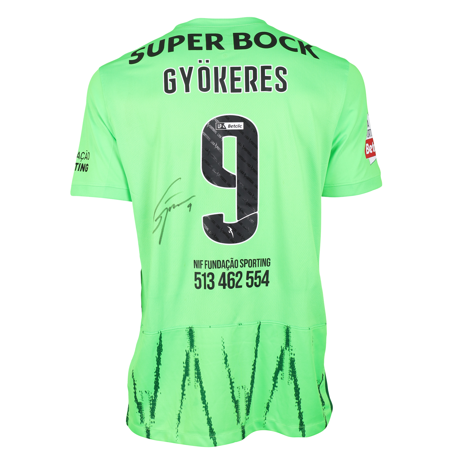 Viktor Gyökeres Sporting CP shirt