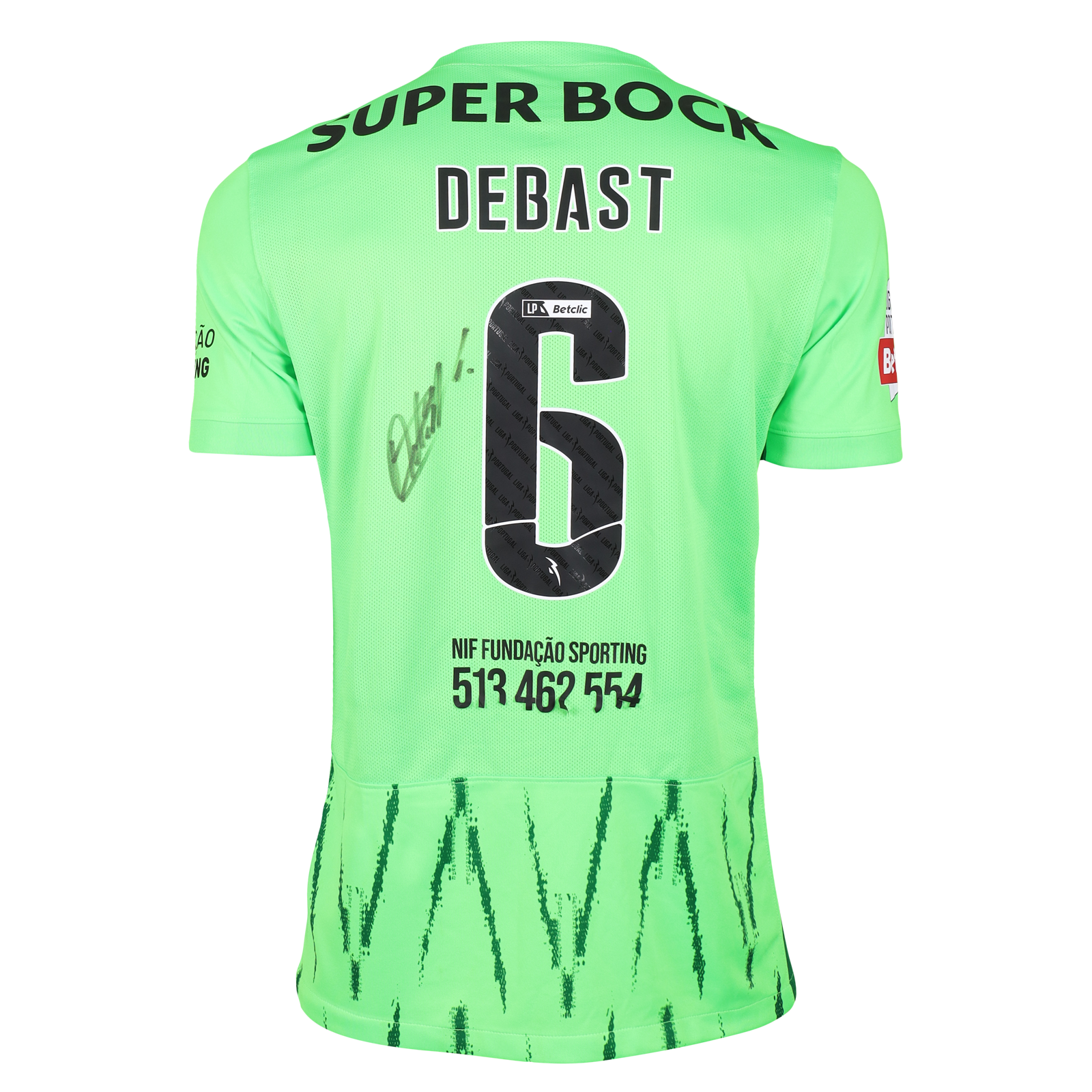Zeno Debast Sporting CP shirt