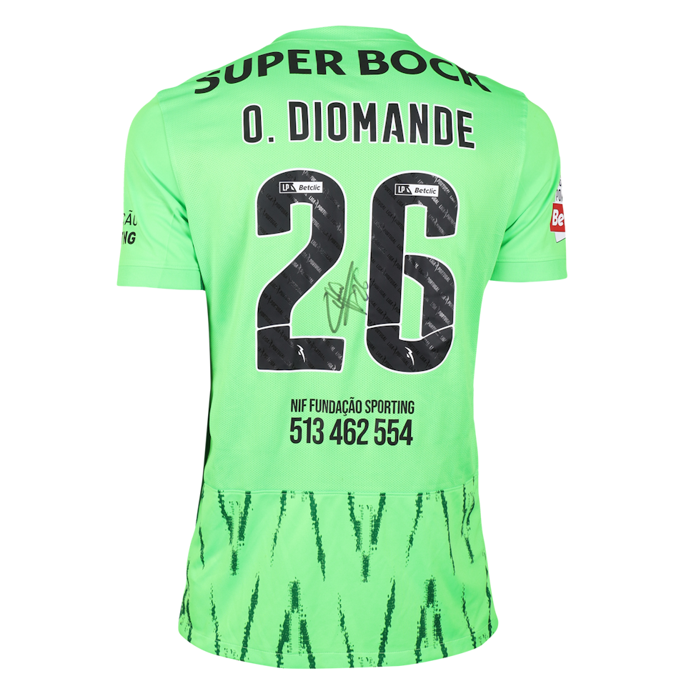 Ousmane Diomande Sporting CP shirt